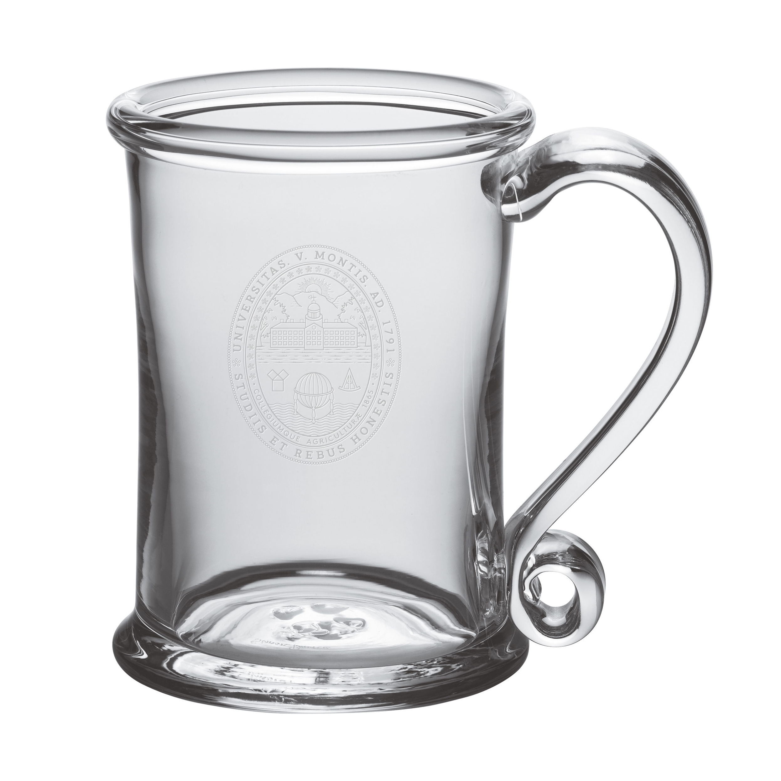 UVM Glass Tankard by Simon Pearce