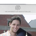 UT Dallas Polished Pewter 5x7 Picture Frame - Image 2
