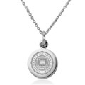 University of Notre Dame Necklace with Charm in Sterling Silver - Image 1