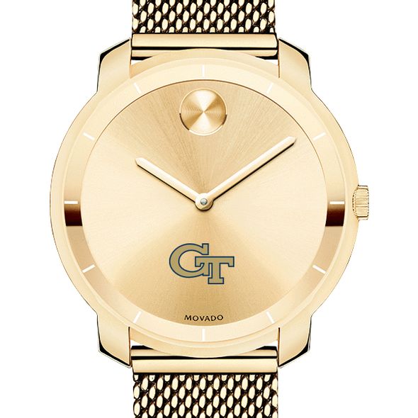 Georgia Tech Women's Movado Gold Bold 36