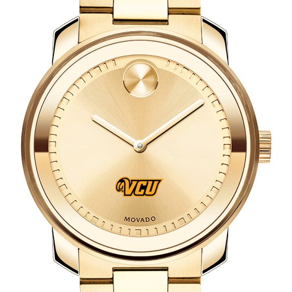 Virginia Commonwealth University Men's Movado Gold Bold