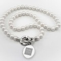 Duke Fuqua Pearl Necklace with Sterling Silver Charm - Image 1