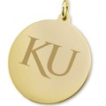 University of Kansas 18K Gold Charm - Image 2