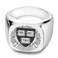 Harvard Sterling Silver Square Cushion Ring