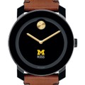 Michigan Ross Men's Movado BOLD with Brown Leather Strap - Image 1