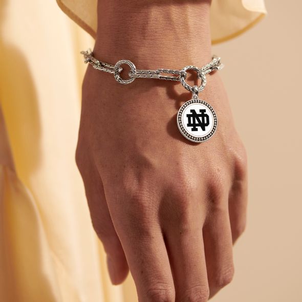 Notre Dame Amulet Bracelet by John Hardy with Long Links and Two Connectors - Image 1