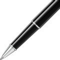 click to view Auburn University Montblanc Meisterstück Classique Rollerball Pen in Platinum - Image 4