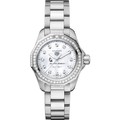 Ball State Women's TAG Heuer Steel Aquaracer with Diamond Dial & Bezel - Image 2
