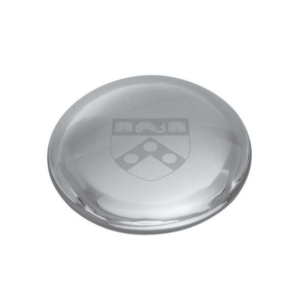 Penn Glass Dome Paperweight by Simon Pearce - Image 1