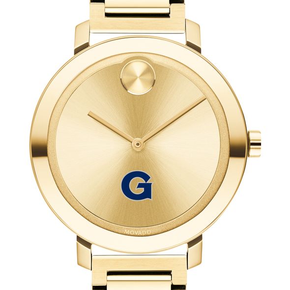 Georgetown University Women's Movado Gold Bold 34 - Image 1