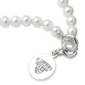 St. Lawrence Pearl Bracelet with Sterling Silver Charm - Image 2