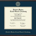 US Coast Guard Academy Diploma Frame, the Fidelitas - Image 2