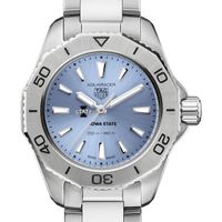Iowa State Women's TAG Heuer Steel Aquaracer with Blue Sunray Dial