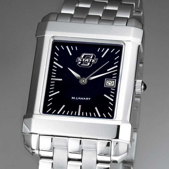 Oklahoma State University Men's Black Quad with Bracelet - Image 1
