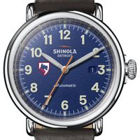 Carnegie Mellon Shinola Watch, The Runwell Automatic 45mm Royal Blue Dial