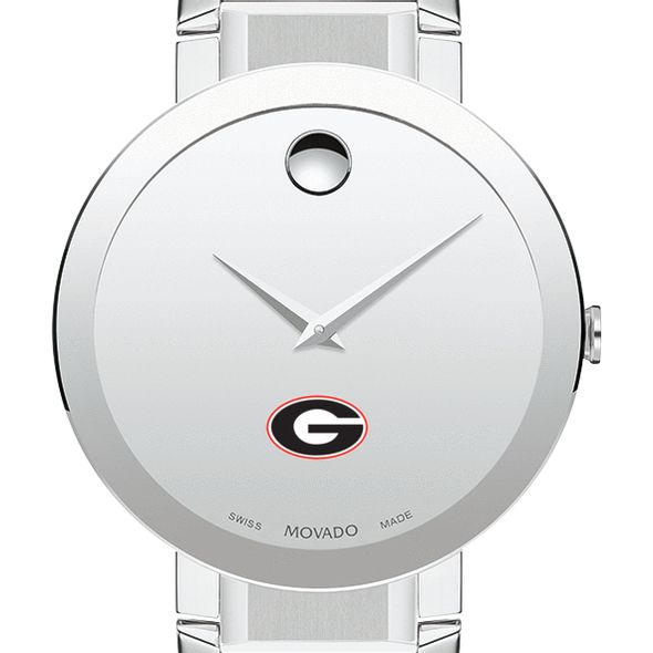 University of Georgia Men's Movado Sapphire Museum with Bracelet