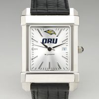 Oral Roberts Men's Collegiate Watch with Leather Strap