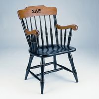 Sigma Alpha Epsilon Captain's Chair
