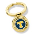 click to view Trinity College Enamel Key Ring - Image 1