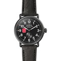 NC State Shinola Watch, The Runwell 41mm Black Dial - Image 2