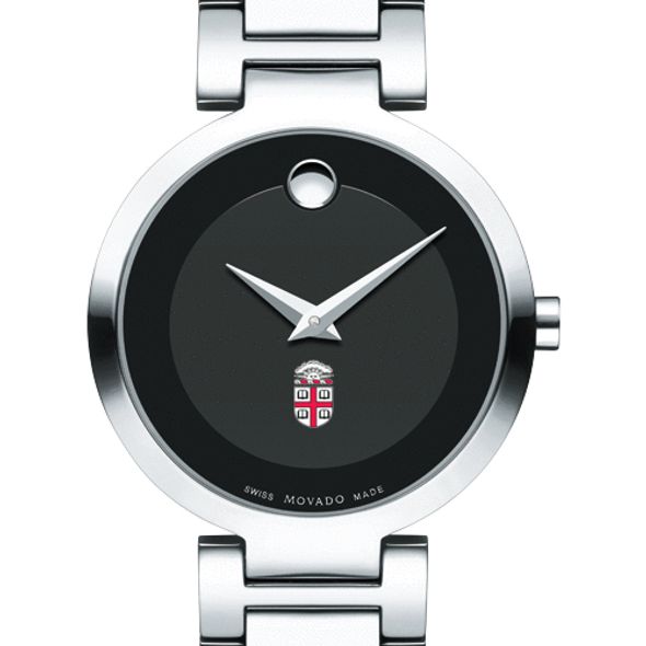 Brown University Women's Movado Museum with Steel Bracelet