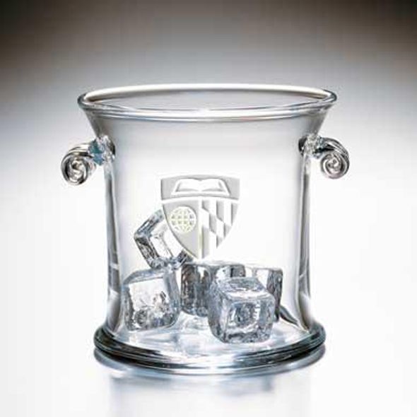 Johns Hopkins Glass Ice Bucket by Simon Pearce