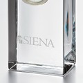 Siena Tall Glass Desk Clock by Simon Pearce - Image 2