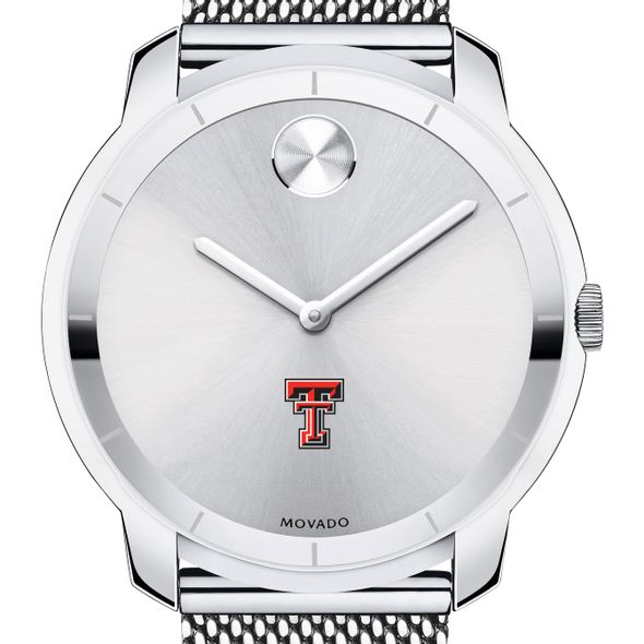 Texas Tech Men's Movado Stainless Bold 44