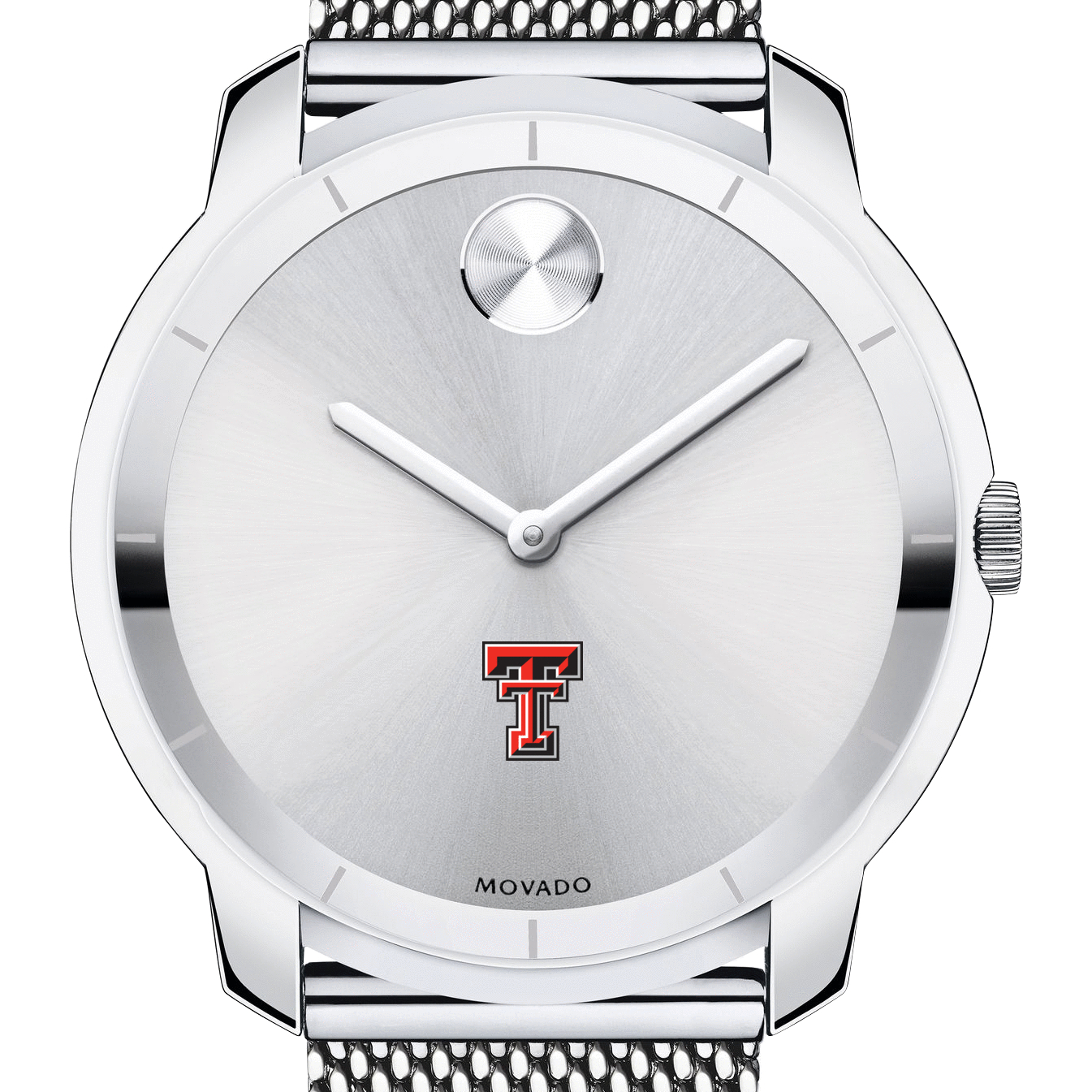 Texas Tech Men's Movado Stainless Bold 44