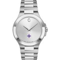Furman Men's Movado Collection Stainless Steel Watch with Silver Dial - Image 2