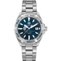 click to view University of Tennessee Men's TAG Heuer Steel Aquaracer with Blue Dial - Image 2