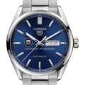 Ole Miss Men's TAG Heuer Carrera with Blue Dial & Day-Date Window - Image 1