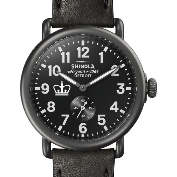 Columbia Shinola Watch, The Runwell 41mm Black Dial - Image 1