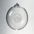 WashU Glass Ornament by Simon Pearce - Image 1