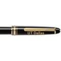 UT Dallas Montblanc Meisterstück Classique Rollerball Pen in Gold - Image 2