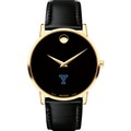 Yale Men's Movado Gold Museum Classic Leather - Image 2