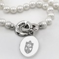 St. John's Pearl Necklace with Sterling Silver Charm - Image 2