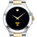 Trinity Men's Movado Collection Two-Tone Watch with Black Dial - Image 1