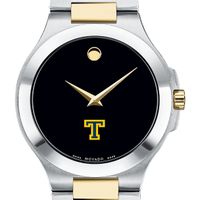 Trinity Men's Movado Collection Two-Tone Watch with Black Dial