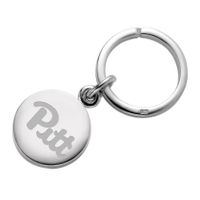 Pittsburgh Sterling Silver Insignia Key Ring