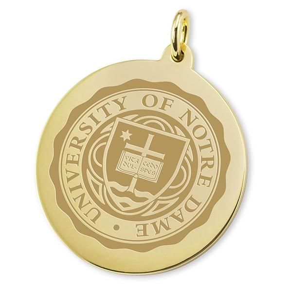 University of Notre Dame 18K Gold Individual Charm