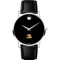 LSU Men's Movado Museum with Leather Strap - Image 2