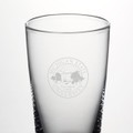 Michigan State Ascutney Pint Glass by Simon Pearce - Image 2