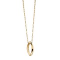 Auburn Monica Rich Kosann Poesy Ring Necklace in Gold - Image 2
