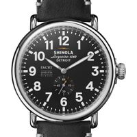 Emory Goizueta Shinola Watch, The Runwell 47mm Black Dial
