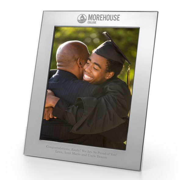 Morehouse Polished Pewter 8x10 Picture Frame - Image 1