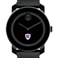 Holy Cross Men's Movado BOLD with Leather Strap