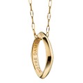 Notre Dame Monica Rich Kosann Poesy Ring Necklace in Gold - Image 2