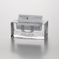 University of Miami Glass Business Cardholder by Simon Pearce - Image 1
