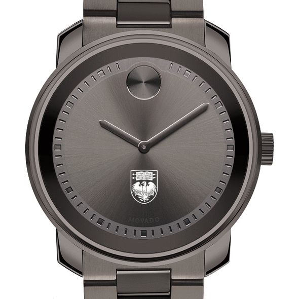 University of Chicago Men's Movado BOLD Gunmetal Grey